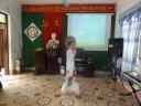 Phần thi tài năng Nữ GV tài năng duyên dáng. - 